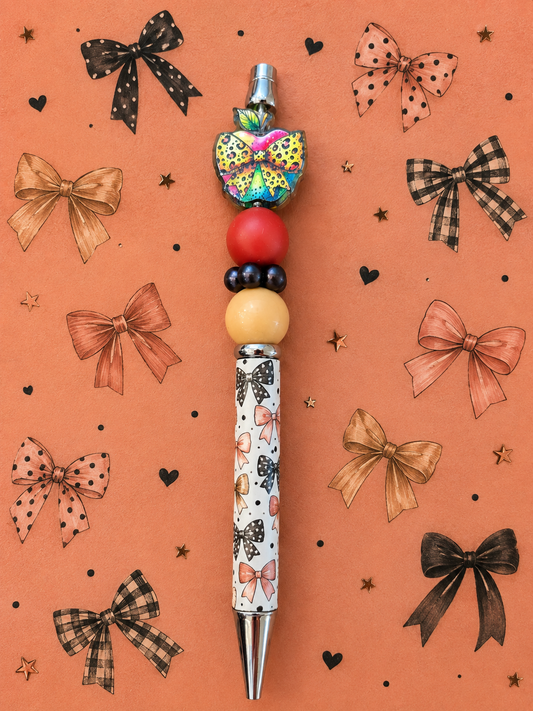 Leopard Bow Apple